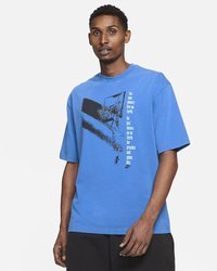 Jordan Flight Graphic Men's T-Shirt Blue - CV5108-403
