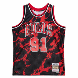 Mitchell & Ness Team Marble Swingman Dennis Rodman Chicago Bulls 1997-98 Jersey