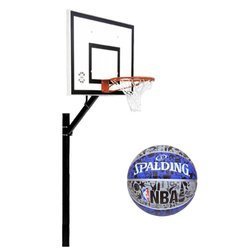 Sure Shot Home Court Basketball Set - 520 + spalding ball
