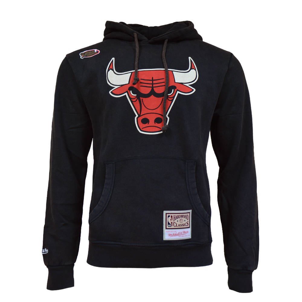 mitchell and ness bulls hoodie