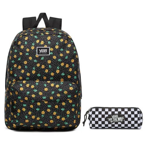  Vans Realm Classic Polka Ditsy Backpack - VN0A3UI7VCY