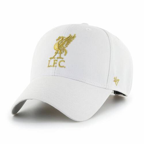 47 Brand EPL Liverpool FC Metallic Snap '47 MVP White Cap - EPL-MTLCS04WBP-WH