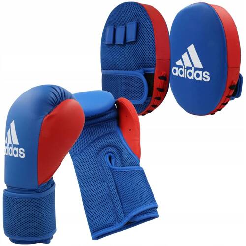 Adidas Kids 2 Kid's boxing set with gloves and shields - AD-IBTKK02