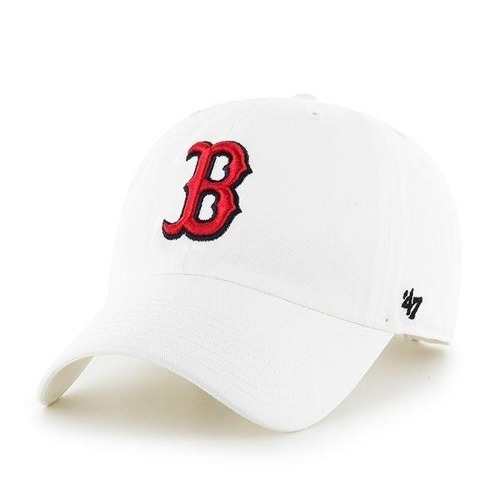 Cap 47 Brand MLB Boston Red Sox Clean Up White - B-RGW02GWS-WH