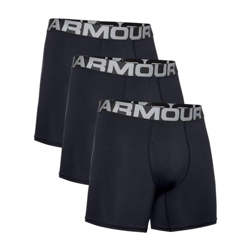 Men's Charged Cotton Under Armour 3-Pack Black - 1363617-001