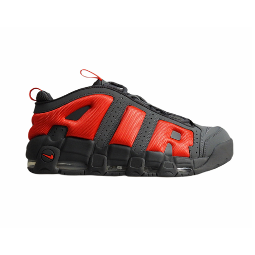 Men's shoes Nike Air More Uptempo Low Dark Grey Light Crimson - FZ3055-002