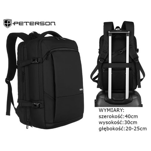 Polyester Bag Black Peterson - PTN-PL-FH03-5194