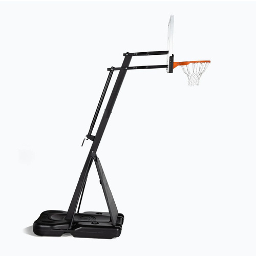 Set to Basketball Portable Stand OneTeam + Wilson NBA DRV Plus Outdoor Ball