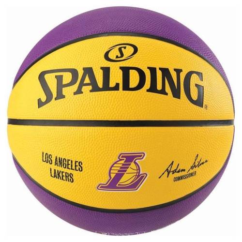 Spalding NBA Silver - 75761CN + Spalding Basketball LA Lakers