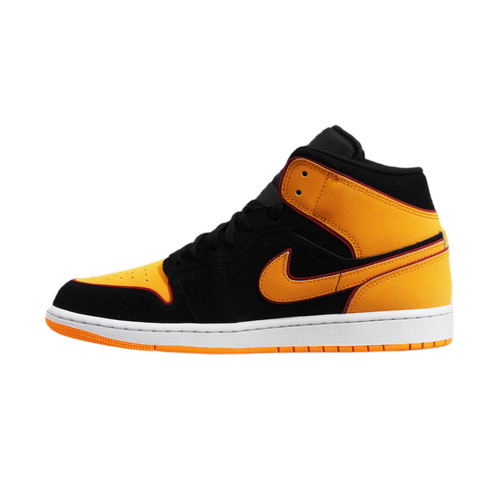 Sports shoes Air Jordan 1 Mid SE men's high black orange - FJ4923-008