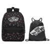Vans Realm Beauty Floral Black Backpack - VN0A3UI6ZX3 + Benched Bag