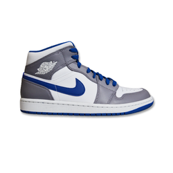 Air Jordan 1 MID Men's True Blue Shoes - DQ8426-014