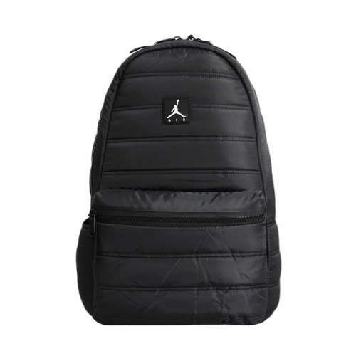 Air Jordan Quilted Black Sports School Backpack 23L - 9A0854-023