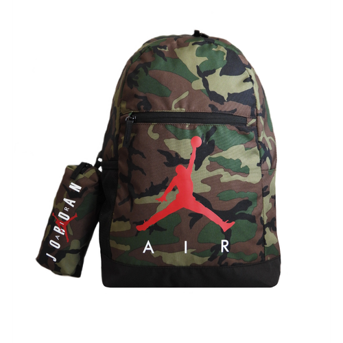 Air Jordan School Backpack Camo + Pencil Case - 9B0503-650