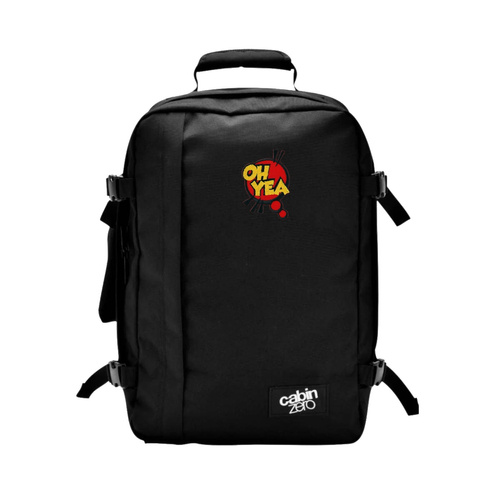 CabinZero Classic 2w1 36L - CZ171201 Backpack black + Custom Oh Yea