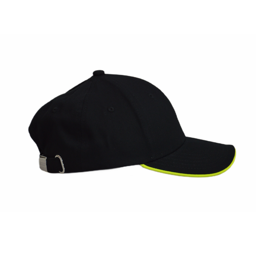 Hugo Boss Bold-Curved Baseball Black Cap - 50489477-001