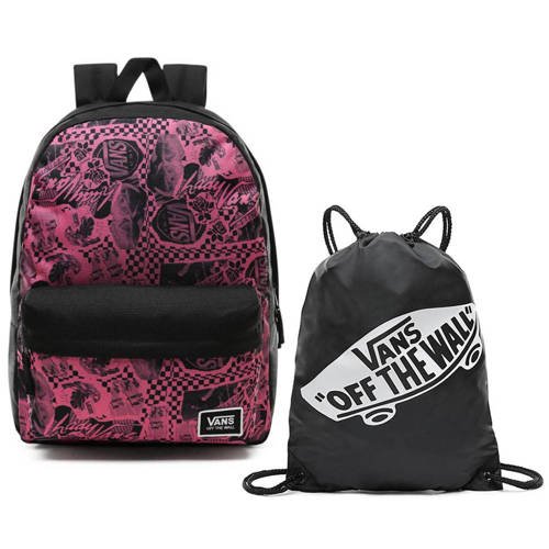 Lady Vans Realm Classic Rucksack - VN0A3UI7TV0 + Benched Bag