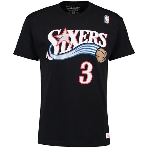 Mitchell & Ness Hardwood Classics Philadelphia 76ers Allen Iverson T-Shirt - MN-NBA-3AIVERSON-PHIL76