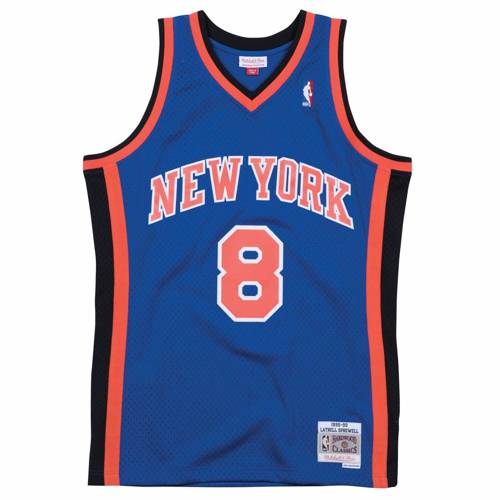 Mitchell & Ness Swingman Jersey NBA NY New York Knicks Latrell Sprewell - SMJYAC18055-NYKROYA98LSP