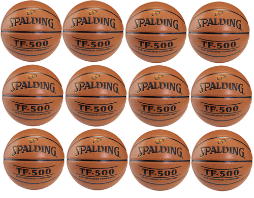 Spalding Basketball TF-500 Basketball x12 - 3001503010