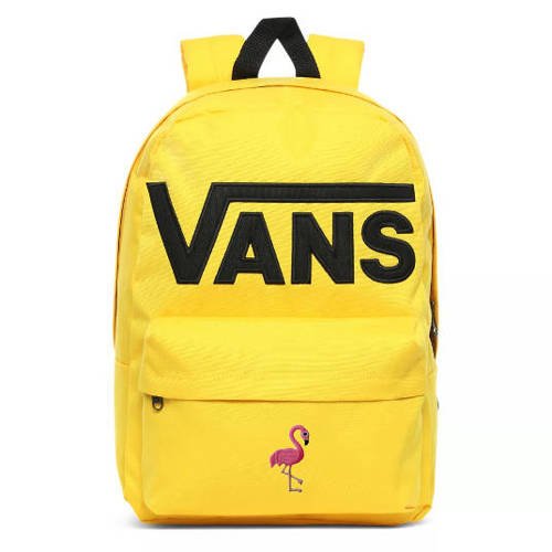 Vans Old Skool III Lemon Chrome Rucksack Custom Flamingo - VN0A3I6R85W