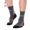 Brubeck Trekking Light Socks Graphite-Blue - BTR002/MEN