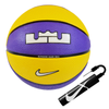 Nike LeBron James Playground 8P Outdoor Basketball + Nike ball pump