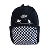 Vans New Skool Backpack Checkerboard VN000628Y281 + Custom Cats