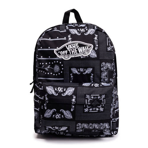 Plecak młodzieżowy Vans Realm Backpack Mix of Patterns + worek Benched
