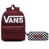 VANS Old Skool II Backpack - VN000ONIBLK 047 + Pencil Pouch