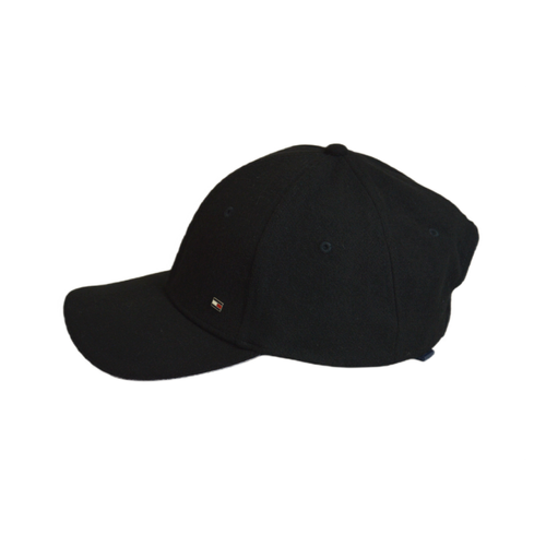 Czapka bejsbolowa Tommy Hilfiger Elevated Corporate Czarna - AM0AM10737-BDS