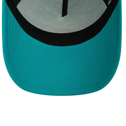 New Era 9FORTY NFL Miami Dolphins Official Team Colours Turquoise E-Frame Adjustable Cap  - 60565502