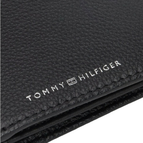 Men's wallet Tommy Hilfiger Th Central CC Flap and Coin leather in original box - AM0AM11856-BDS