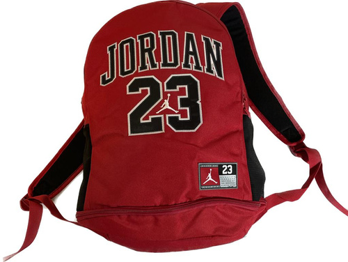  Air Jordan 23 Jersey Backpack Gym Red - 9A0780-R78