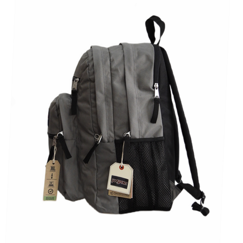 JanSport Big Student Backpack 34L Graphite Grey + Vans Pensil box
