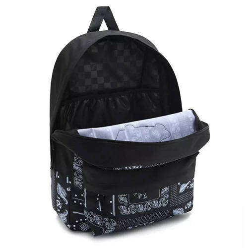 Plecak młodzieżowy Vans Realm Backpack Mix of Patterns Custom Róże