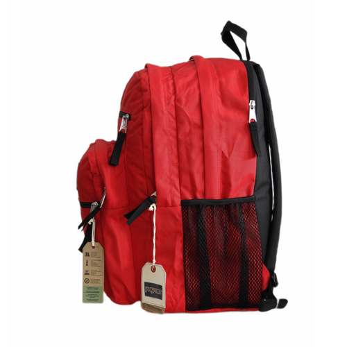 JanSport Big Student Backpack 34L Red Tape - EK0A5BAHN58 + vans Pencil Box