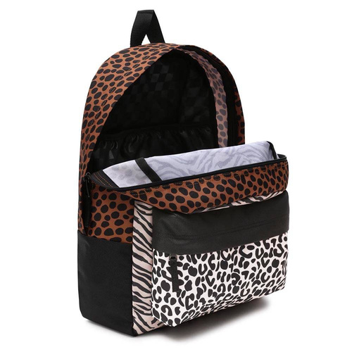 Zestaw Vans Plecak Szkolny Realm Backpack Animal Patterns - VN0A3UI6Z08 + Piórnik