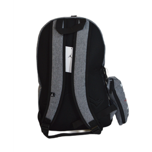 Air Jordan School Backpack + Pencil Case Grey - 9B0503-GEH