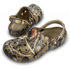 Crocs Echo Marbled Slide in Black/Flame - 208467-0X9