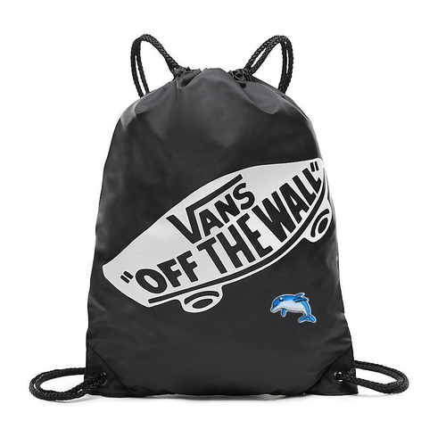 VANS Realm Backpack Custom Dolphin - VN0A3UI6BLK + Benched Gymsack
