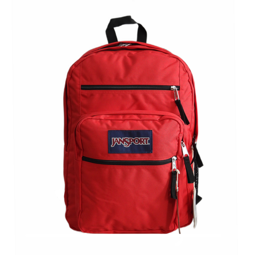JanSport Big Student Backpack 34L Red Tape - EK0A5BAHN58 + vans Pencil Box