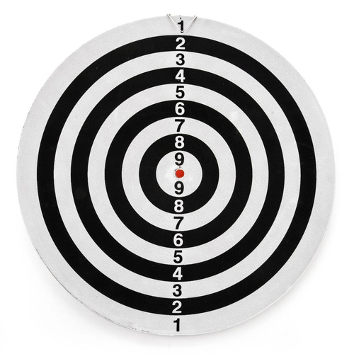 Flocked Dartboard 2 in 1 METEOR Dart Set - 24691