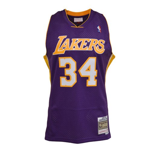 Mitchell & Ness NBA LA Lakers Shaq O'neal Swingman Jersey - SMJYGS18447-LALPURP99SON