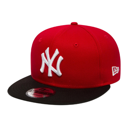 New Era 9FIFTY MLB NY New York Yankees Colour Block Red Snapback Cap - 10879530