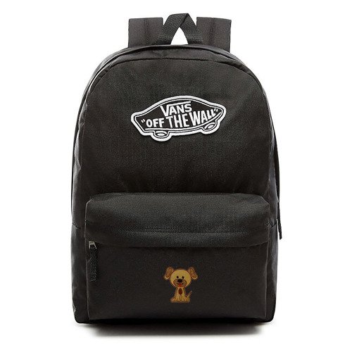 Plecak VANS Realm Backpack szkolny Custom Puppy - VN0A3UI6BLK 