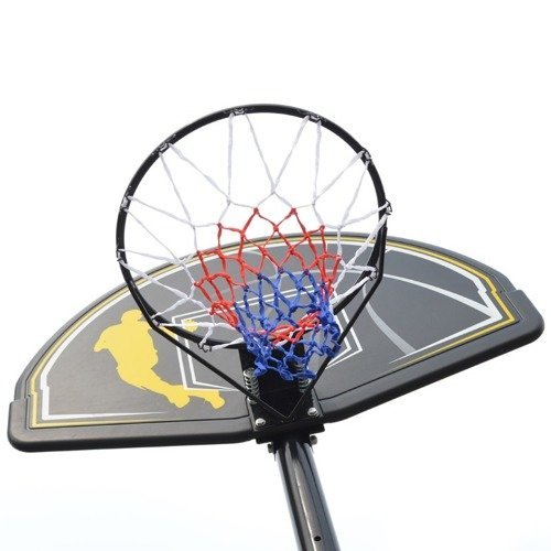 Portable Basketball stand MASTER Street 305 + Spalding NBA NeverFlat	