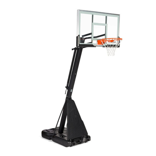 Set to Basketball Portable Stand OneTeam + Wilson NBA DRV Plus Outdoor Ball