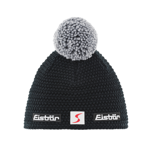 Winter hat Eisbär Jamie Pompon Mü SP Black - 33013