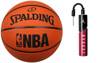 Spalding NBA Logo Outdoor Pallacanestro + Air Jordan Essential Ball Pump